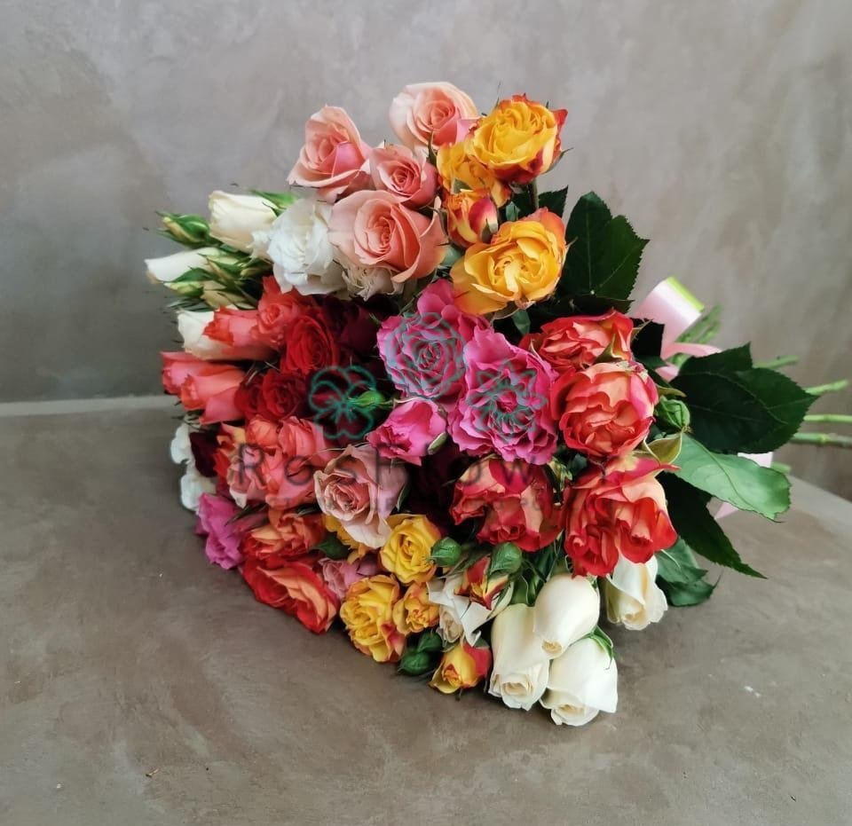 Букет цветов из: Розы в Горно-Алтайске