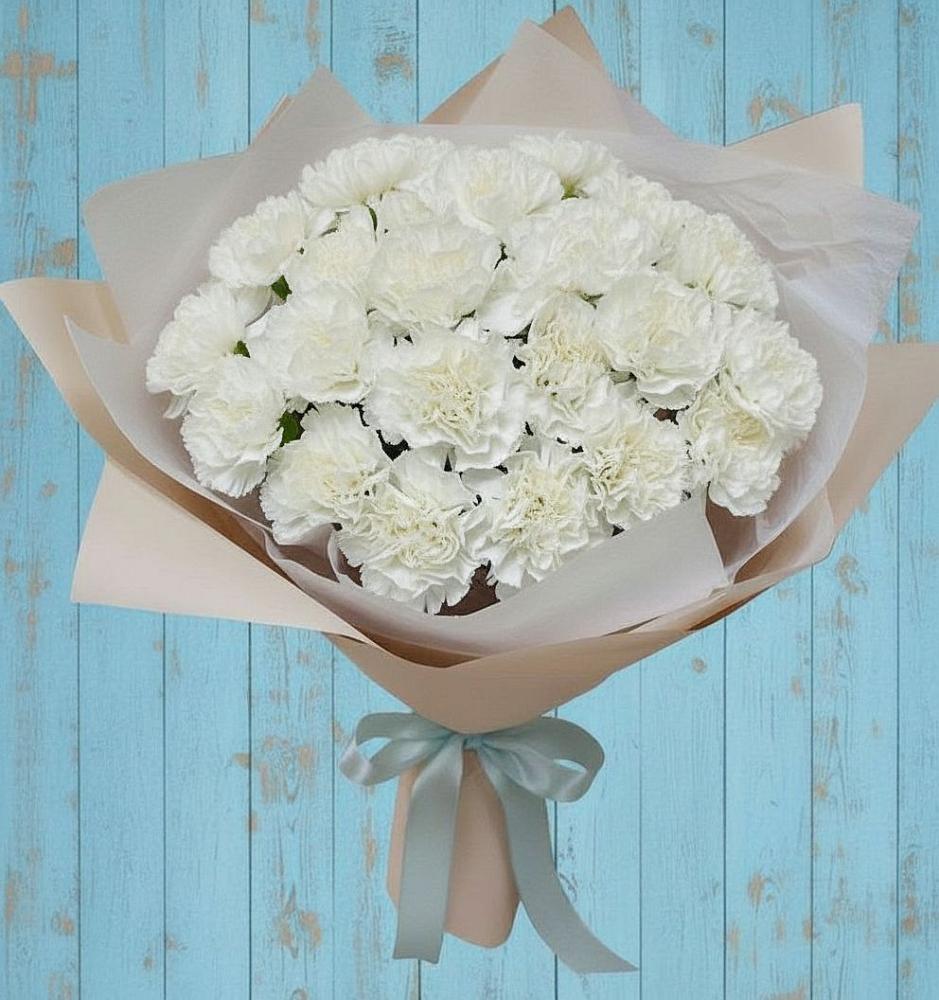 Букет цветов из: Гвоздики в Горно-Алтайске