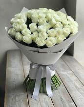Букет 35 Белых роз в Горно-Алтайске