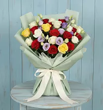 Букет цветов из:  Розы в Горно-Алтайске