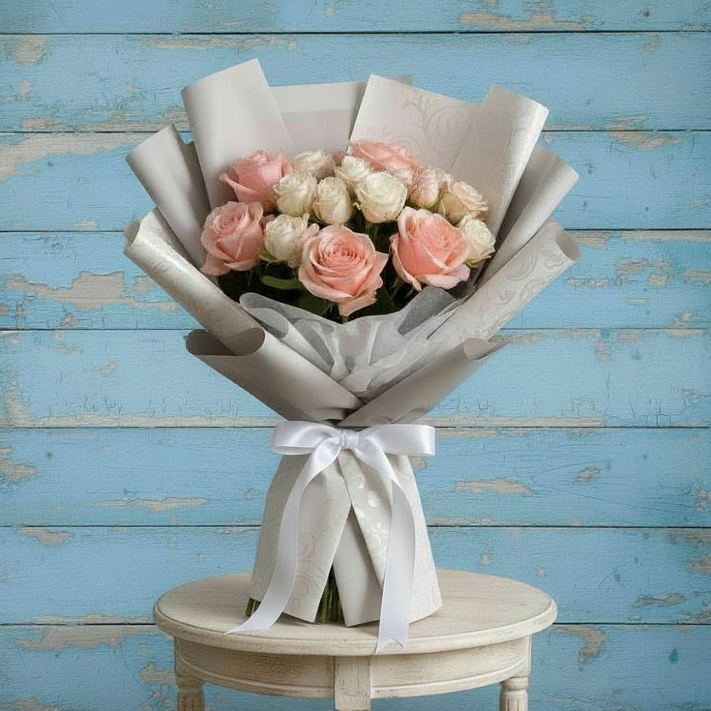 Букет цветов из: Розы в Горно-Алтайске