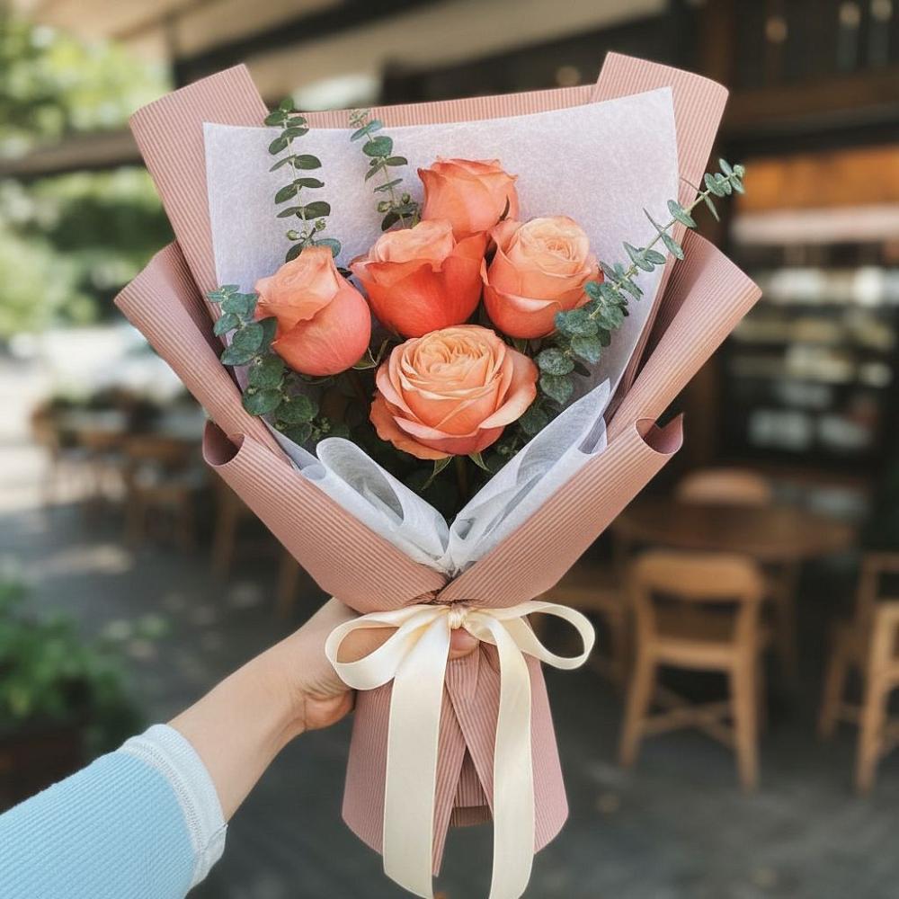 Букет цветов из: Розы в Горно-Алтайске