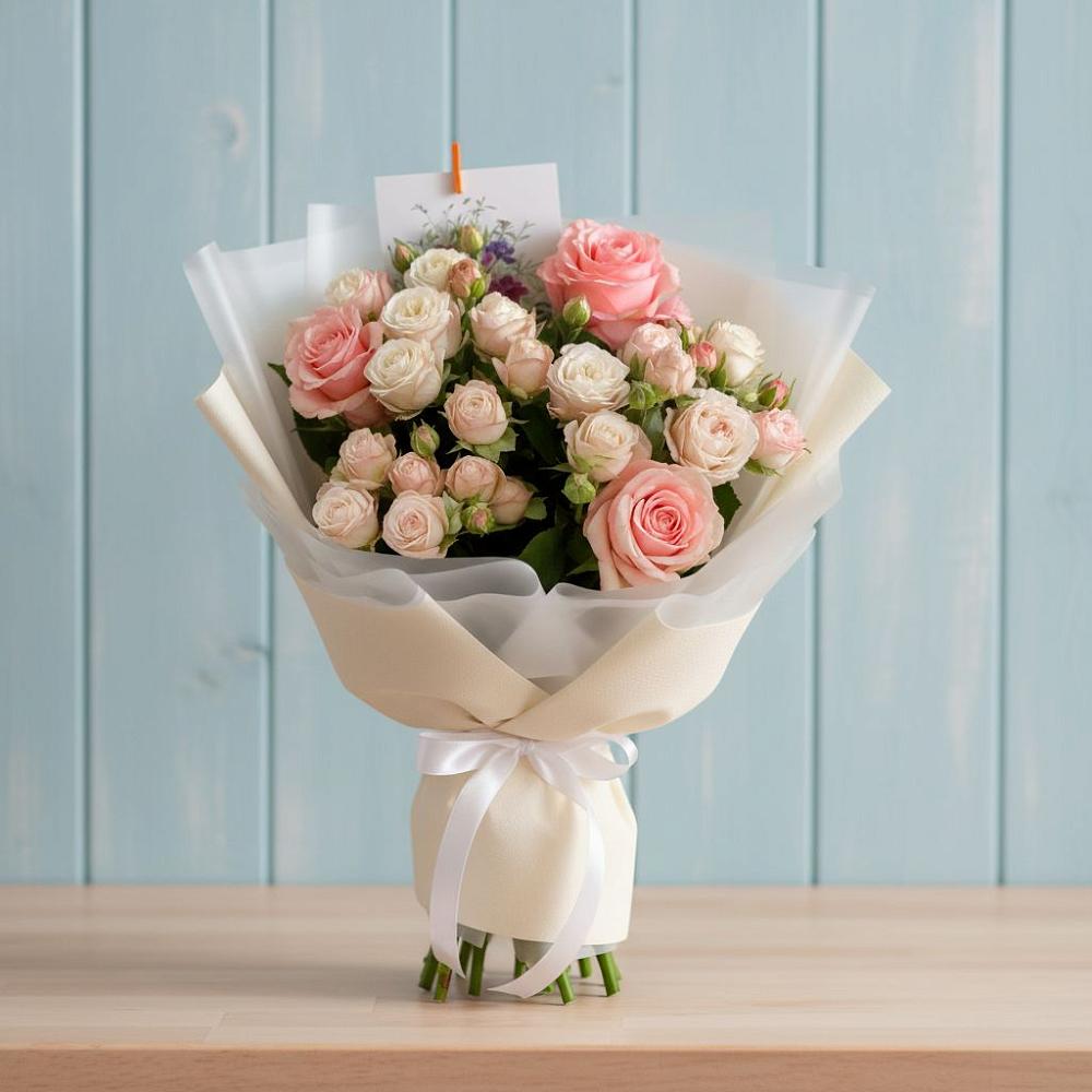 Букет цветов из: Розы в Горно-Алтайске