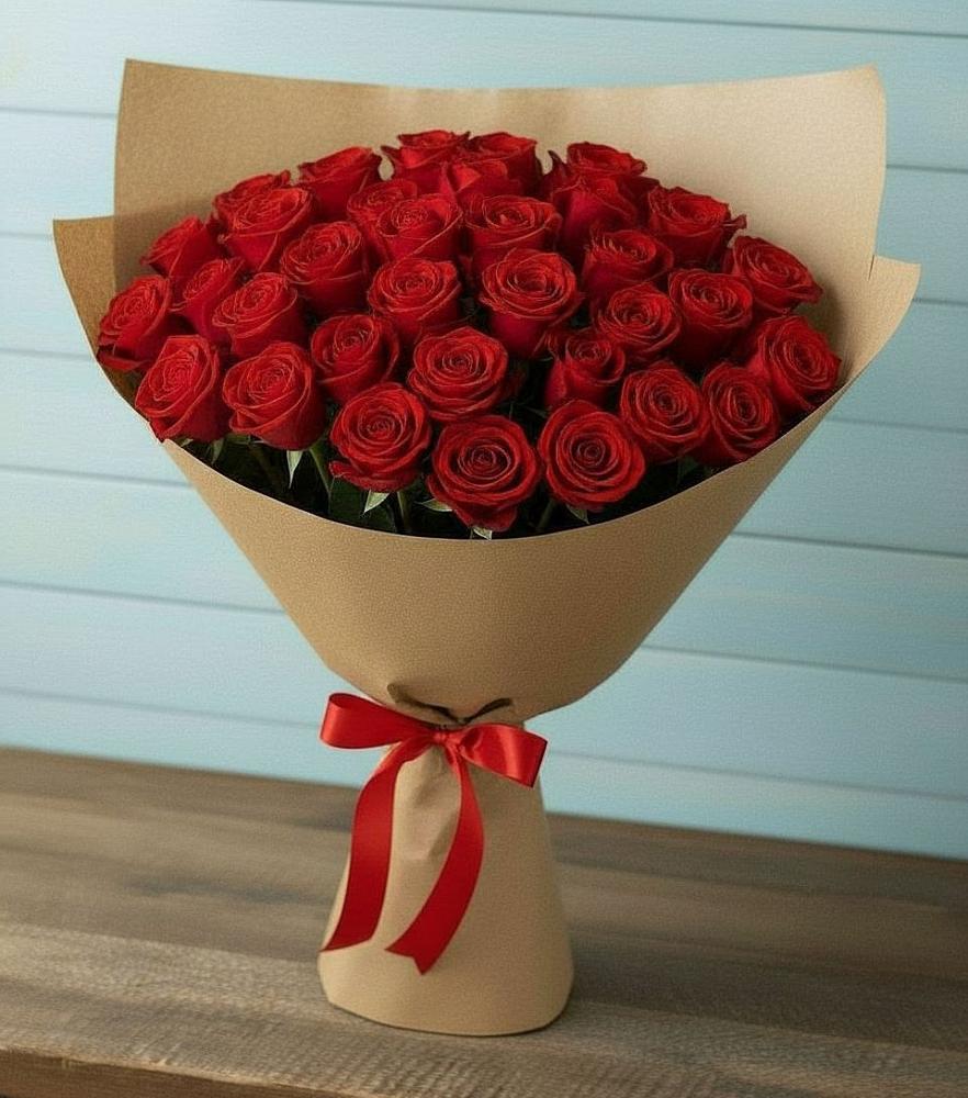 Букет Красные розы Милано в Горно-Алтайске