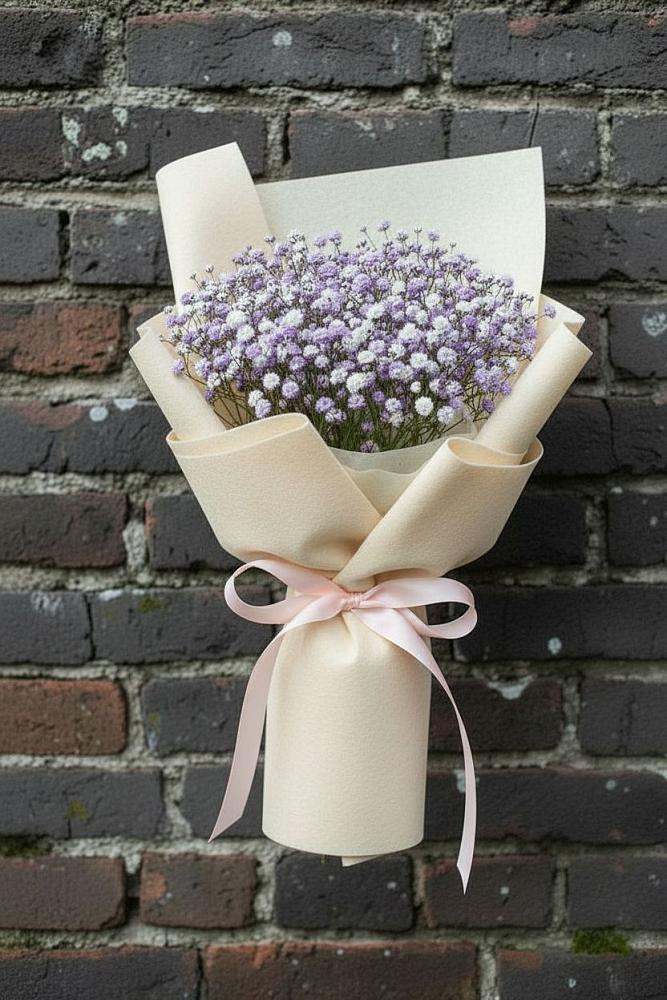 Букет цветов из: Гипсофила в Горно-Алтайске