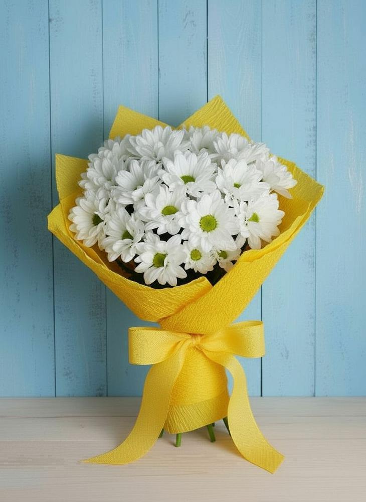 Букет цветов из: Хризантемы в Горно-Алтайске