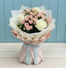 Букет цветов из:  Розы в Горно-Алтайске