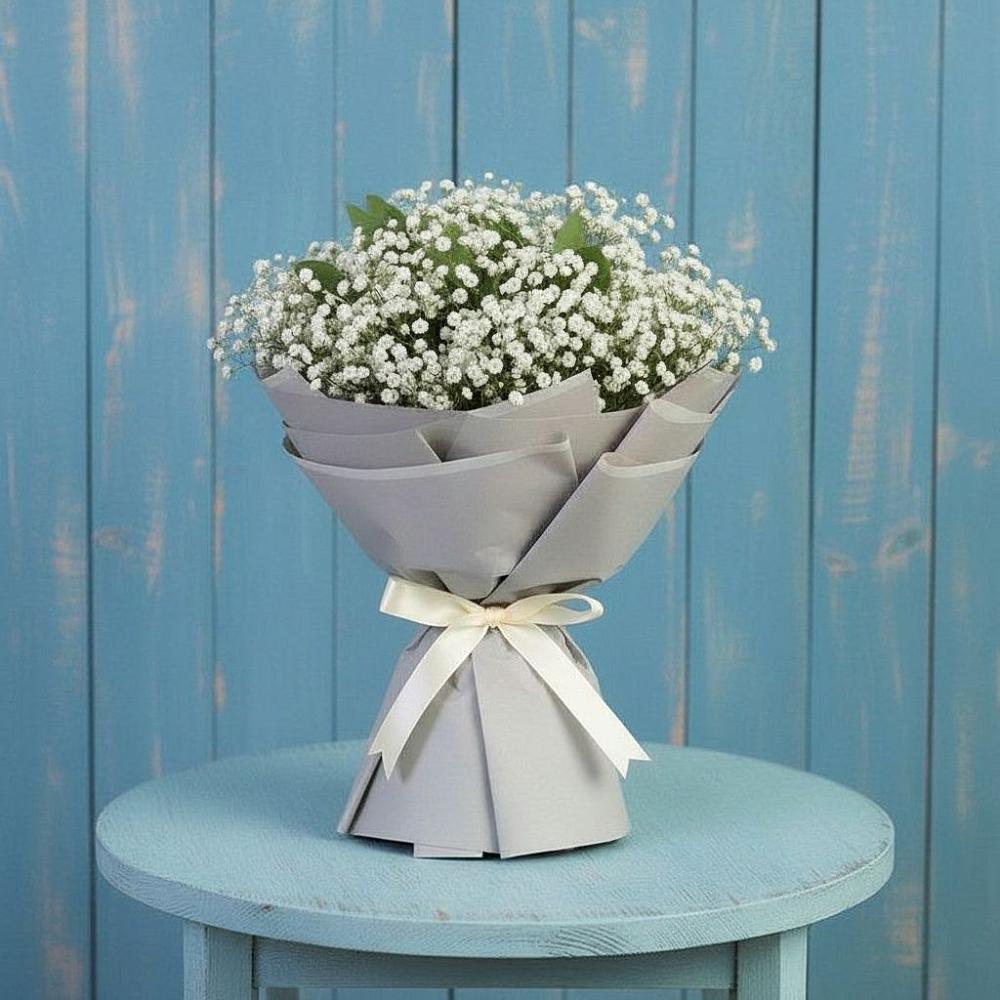 Букет цветов из: Гипсофила в Горно-Алтайске