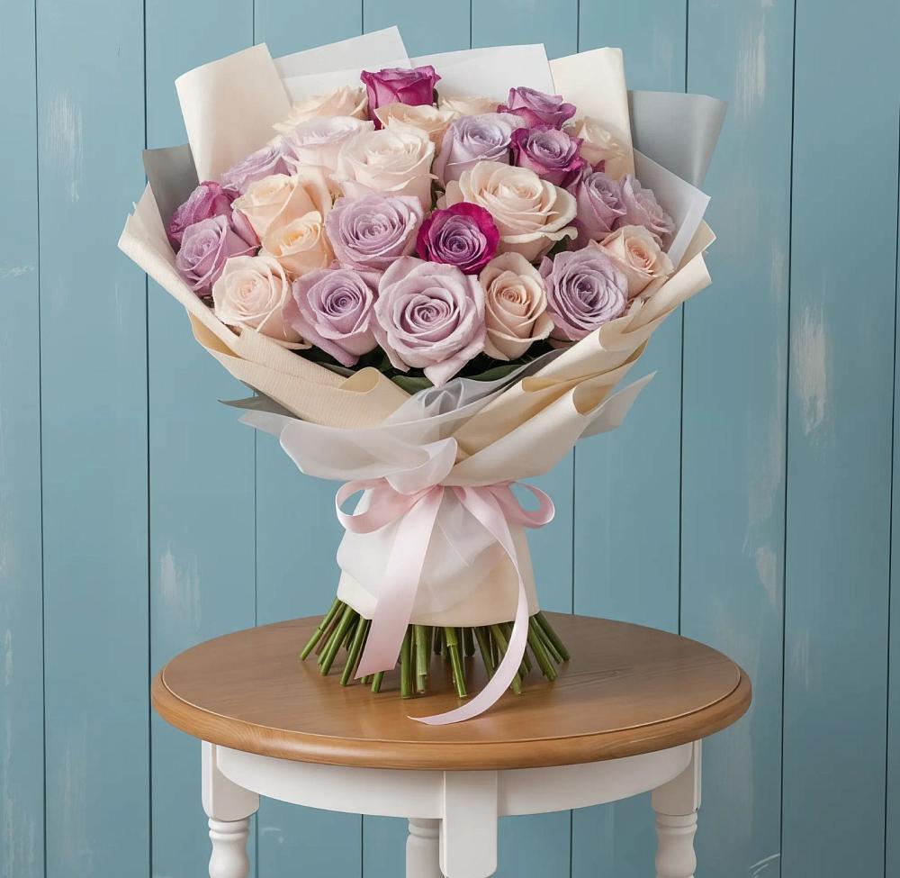 Букет цветов из: Розы в Горно-Алтайске