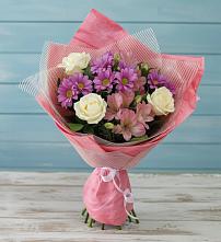 Букет цветов из:  Герберы в Горно-Алтайске