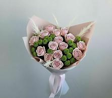 Букет цветов из:  Розы и Хризантемы в Горно-Алтайске