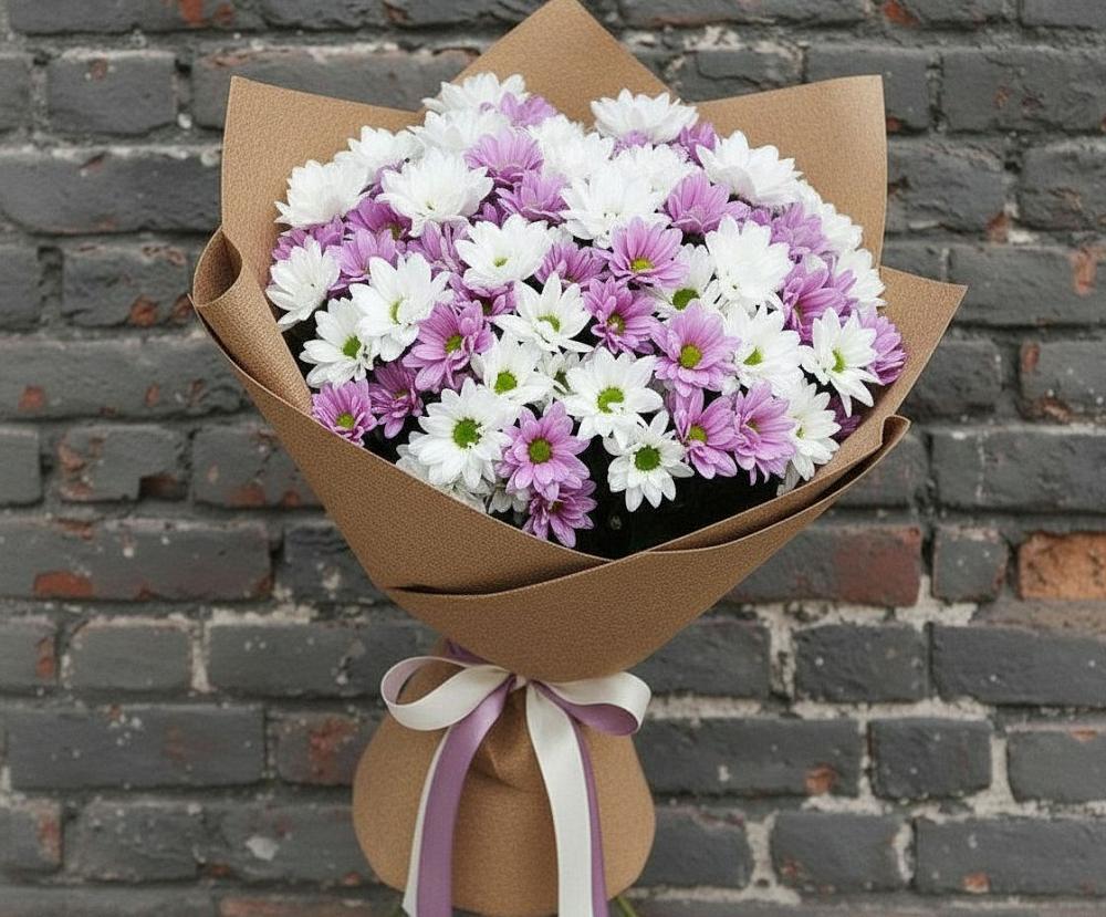 Букет цветов из: Хризантемы в Горно-Алтайске