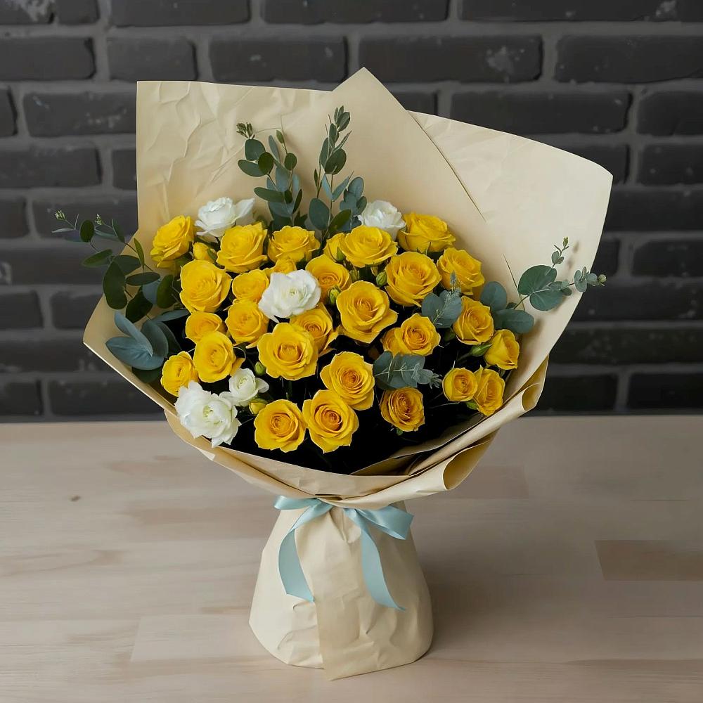 Букет цветов из: Розы в Горно-Алтайске