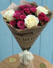 Букет цветов из:  Розы в Горно-Алтайске
