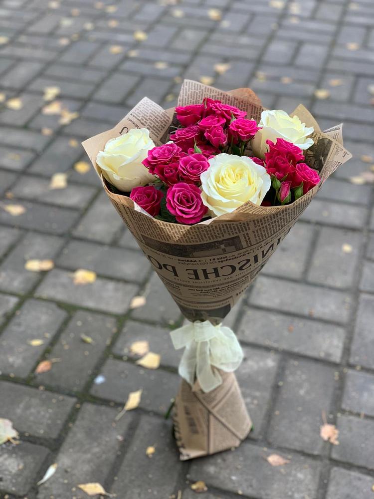 Букет цветов из: Розы в Горно-Алтайске