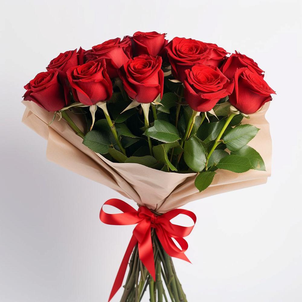 Букет 11 Красных роз Эдлесс Лав в Горно-Алтайске